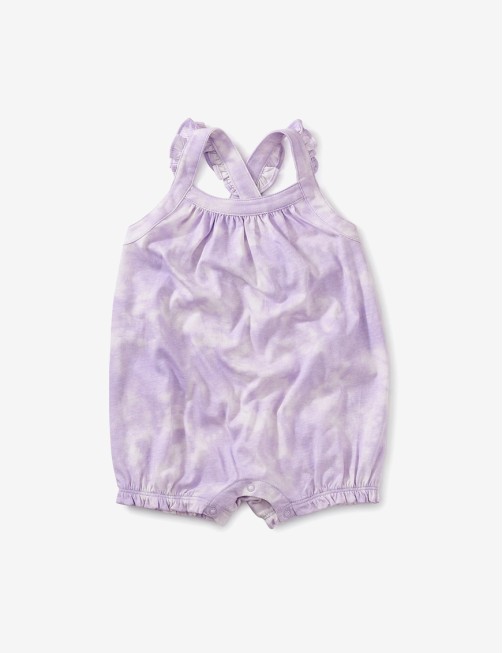 Parrot Mixed Print Romper