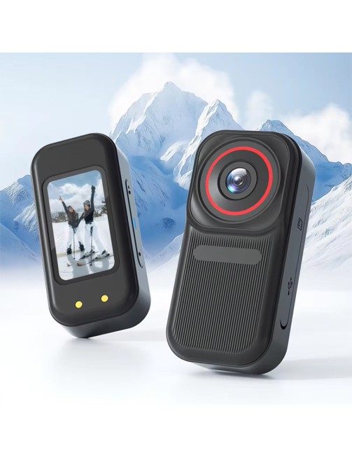 1.47 Inch Screen Mini Thumb Action Camera Magnetic Charging 10-20x CMOS Zoom