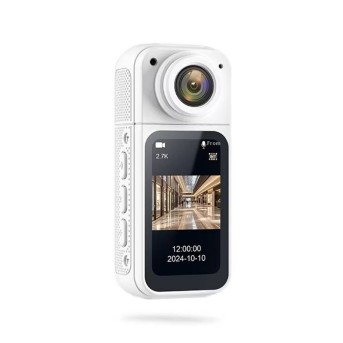 1.47 Inch Display 2.7K Magnetic Thumb Sports Camera ° Wide Angle Outdoor Hands-Free Bicycle Camera
