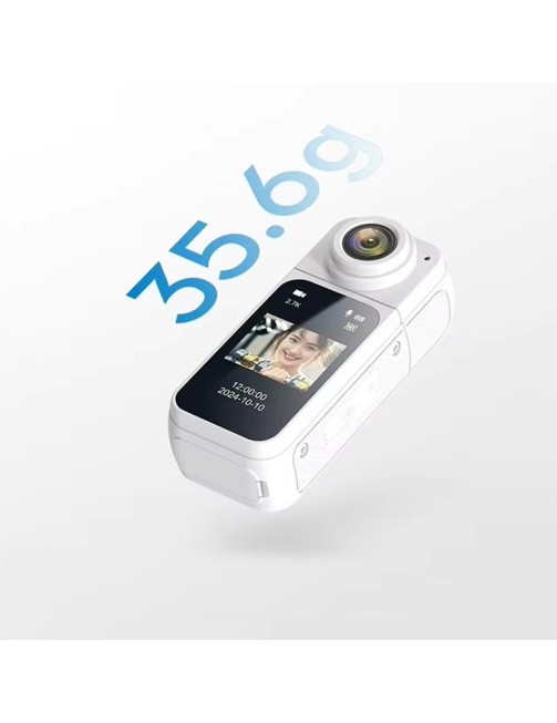 1.47 Inch Display 2.7K Magnetic Thumb Sports Camera ° Wide Angle Outdoor Hands-Free Bicycle Camera