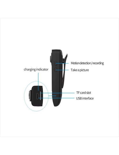 Mini Sports Camera 1000mAh Battery Digital Video Camera Kids Camera