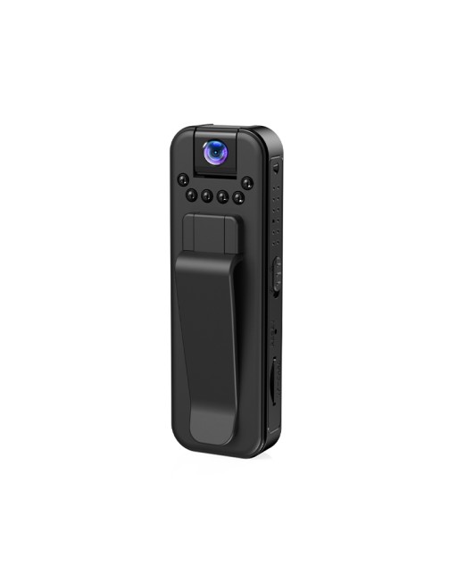 1080P Rotating Lens Multi-function Action Camera Clip-on Body Camera