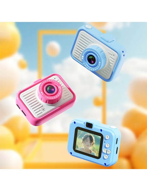 HD Dual Camera Kids Sports Camera 2.0-Inch Screen 10-20x Zoom with MicroSD Card