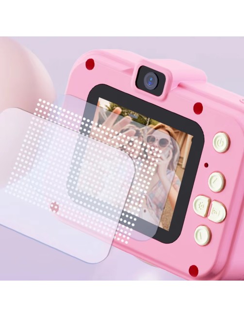 HD Dual Camera Kids Sports Camera 2.0-Inch Screen 10-20x Zoom with MicroSD Card