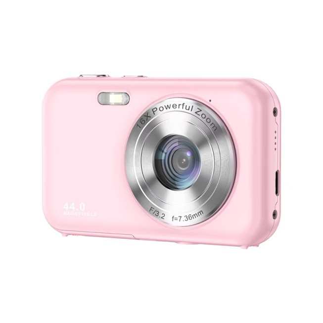 Kids Outdoor Sports Vlog Camera 2.4 Inch 1080P HD 48MP Smile Capture Face Detection