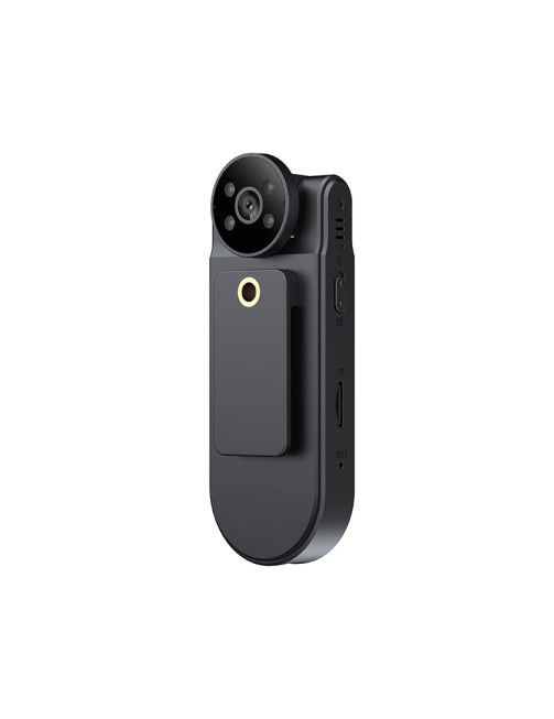 Lightweight Miniature HD Action Camera 1080p/2K Night Vision ° Wide Angle Clip Mount for Cycling and Sports