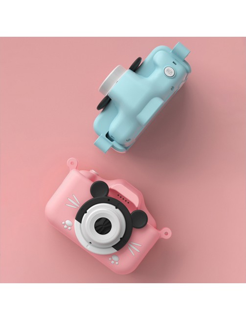 1080P 20MP Cute Cartoon Mouse Kids Digital Camera
