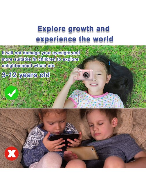 2.4 Inch 180 Degree Rotation Kids Mini Digital Camera