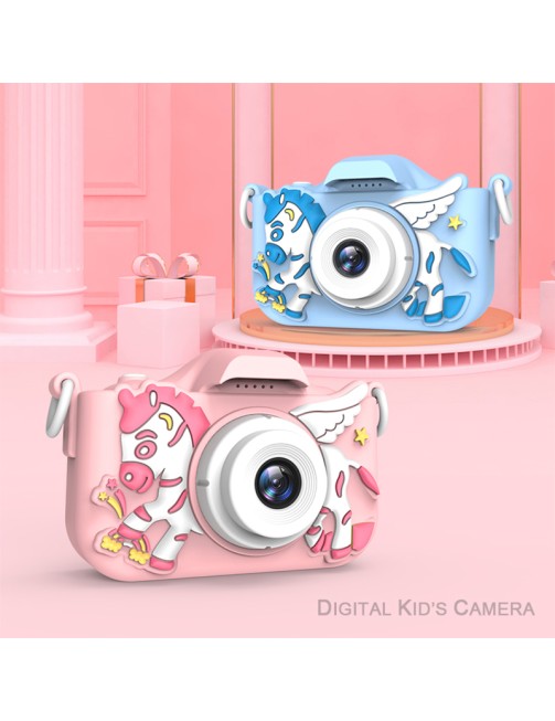 Kids Digital Camera Horse Toy Camera Cartoon Game Camera