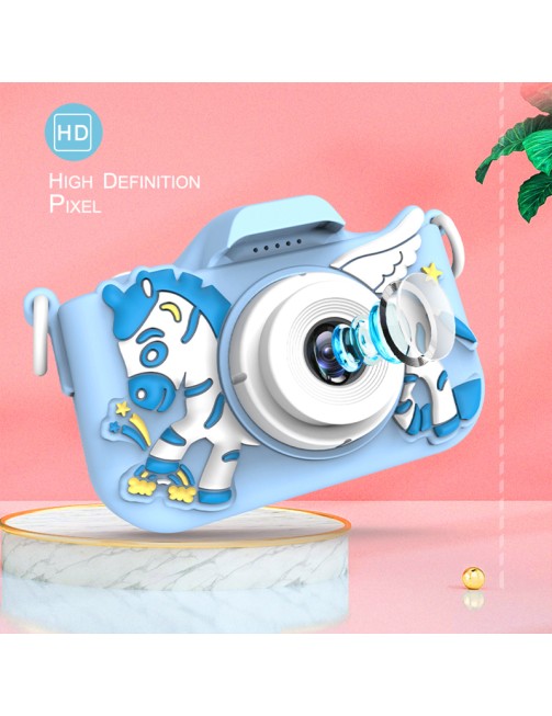 Kids Digital Camera Horse Toy Camera Cartoon Game Camera
