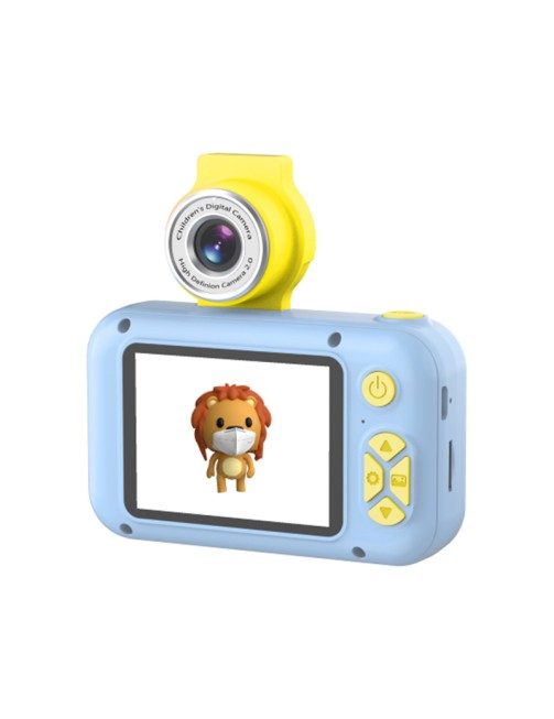 2.4-Inch Dual-Lens Kids Digital Camera 1080P Video Recording Mini Camera