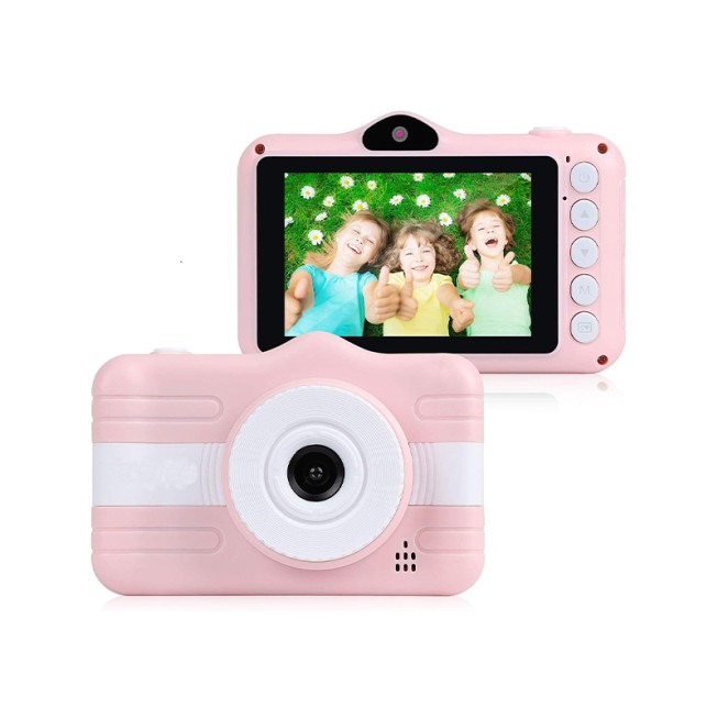 Kids Mini Digital Camera Rechargeable Filter Function Photography Gift
