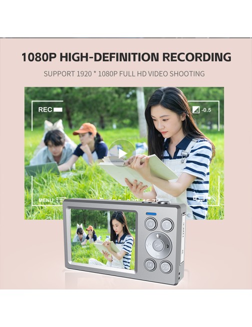 4K HD 1080P Digital Camera Anti-Shake Auto Focus Camera Dual Screen 16x Zoom