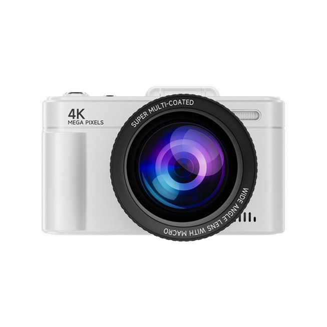 4K Ultra HD Mini Digital Camera Flip Lens Student Adult Travel Camera