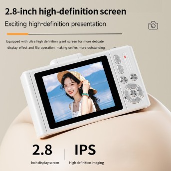 4K Ultra HD Mini Digital Camera Flip Lens Student Adult Travel Camera 4K Ultra HD Mini Digital Camera Flip Lens Student Adult Travel Camera