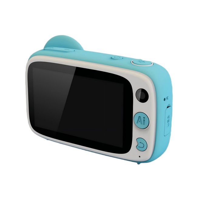 AI Kids Camera 13MP 1080P Dual Lens 128GB Touchscreen
