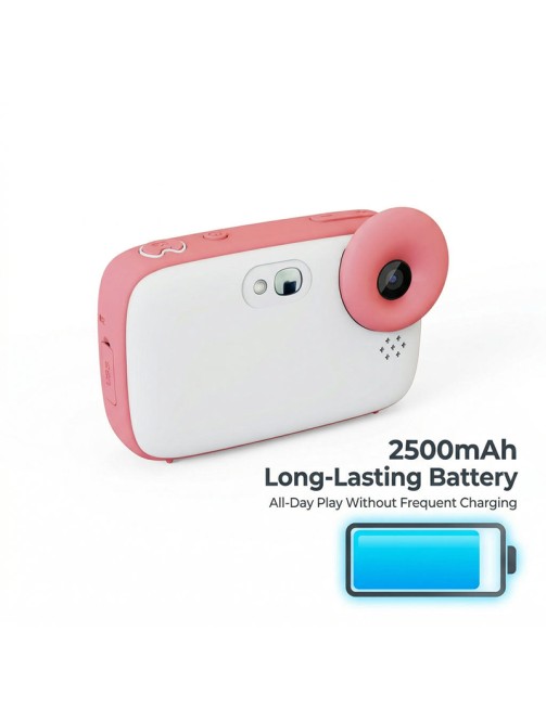 AI Kids Camera 13MP 1080P Dual Lens 128GB Touchscreen