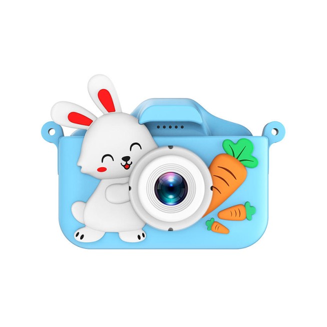 Kids Camera 1080p HD Digital Video Camera Built-in Games Cute Cartoon Mini Camera