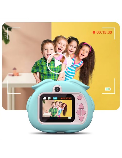 Children Plastic Digital Camera Dustproof Drop-proof Outdoor Mini Toy
