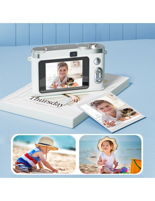 H6 Children Student Travel 50MP Dual Lens Selfie Camera 1080P Video Toy Digital Camera