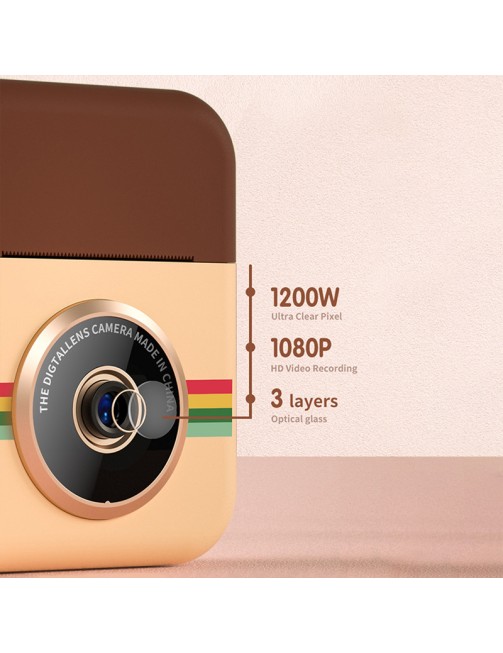 Kids DIY Instant Print Camera 1080P