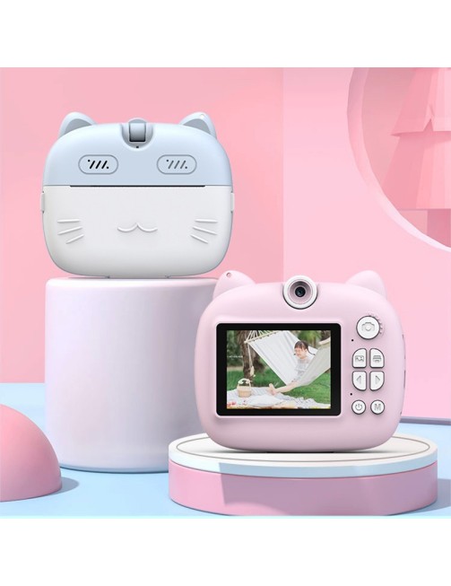 HD 1080P Thermal Paper Printing Camera & Video Recorder for Kids