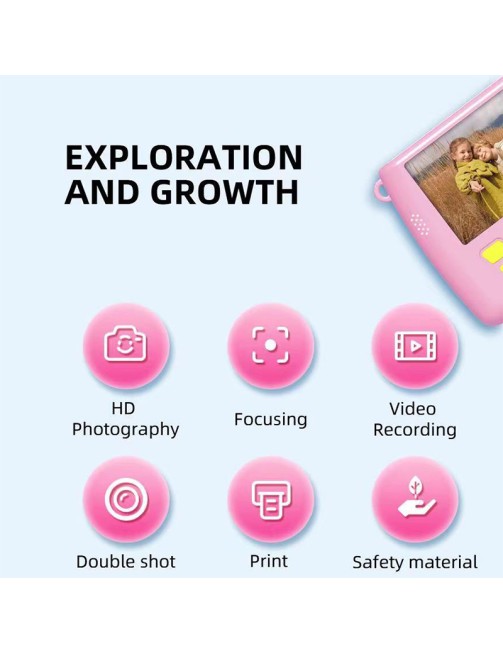 Kids Mini Instant Print Camera
