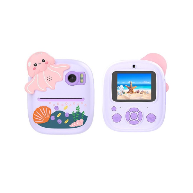 48MP 1080P HD Video Thermal Printing Photo Instant Camera Portable Mini Toy Camera for Kids