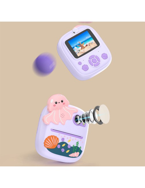 48MP 1080P HD Video Thermal Printing Photo Instant Camera Portable Mini Toy Camera for Kids