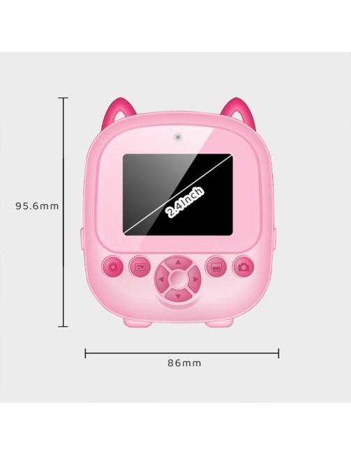 1080P HD Kids Camera Instant Print Selfie Toy Camcorder