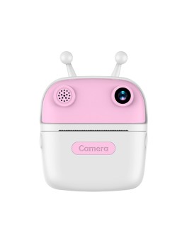 Kids Toy Instant Print Camera Mini Dual Lens HD Video Recording Thermal Photo Paper