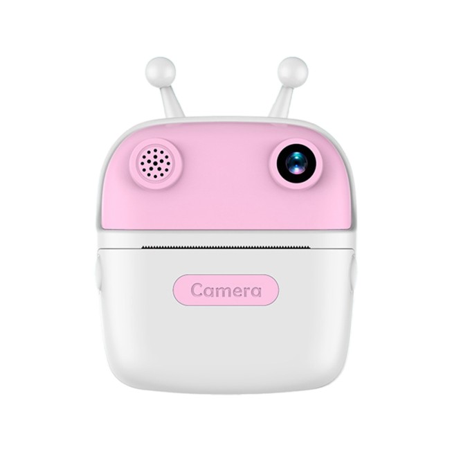 Kids Toy Instant Print Camera Mini Dual Lens HD Video Recording Thermal Photo Paper