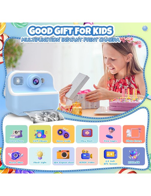 Kids Instant Print Camera