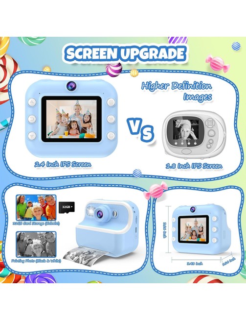 Kids Instant Print Camera