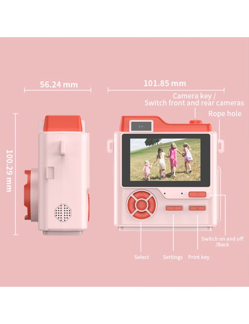 Instant Print Photo Digital Children Camera Mini Thermal Printer Camera