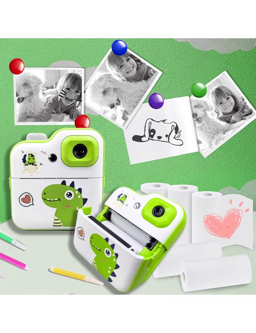 Children Mini Printer Instant Camera Action Picture Baby Video