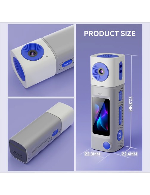 Portable Mini 1080P Keychain Camera Screen Wearable Recorder Kids Photography Camera