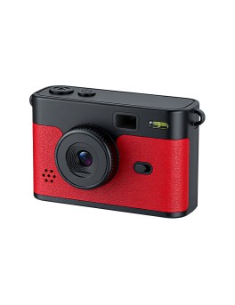 Compact Thumb Camera 1440P Video Recorder Display Connection