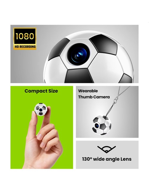 Wireless Soccer Hidden Camera HD Video Recording Toy Camera