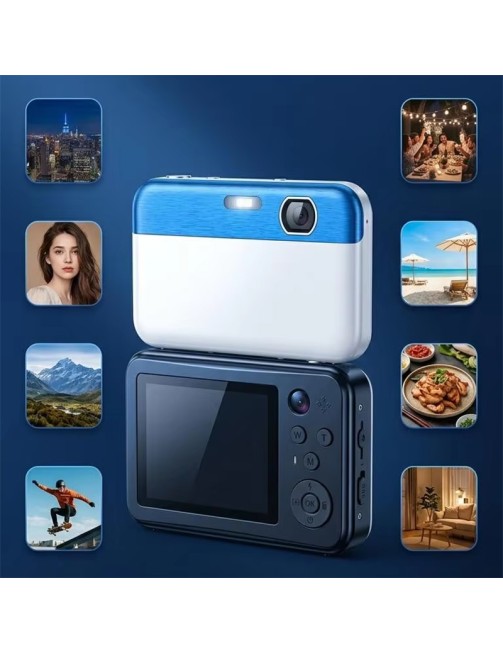 48MP HD Recording 16x Zoom Screen Mini Video Camera for Outdoor Travel Photography