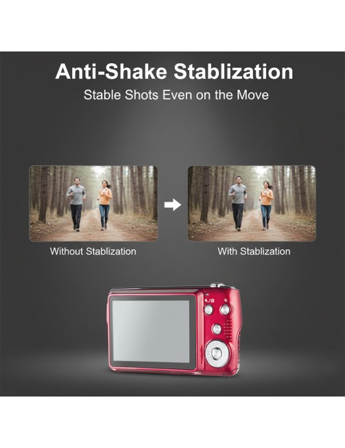 Portable Full HD 1080P Vlogging Camera 2.7 Inch Screen Rechargeable Mini Digital Camcorder