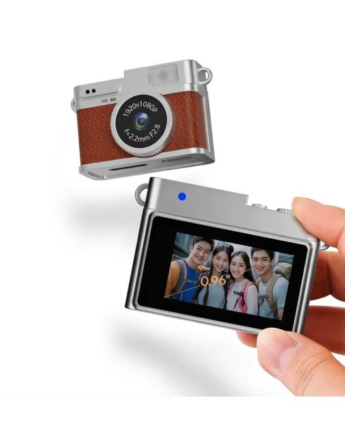 Portable 1080P HD Mini Video Camera 0.96-inch Screen Travel Outdoor Sports Camera