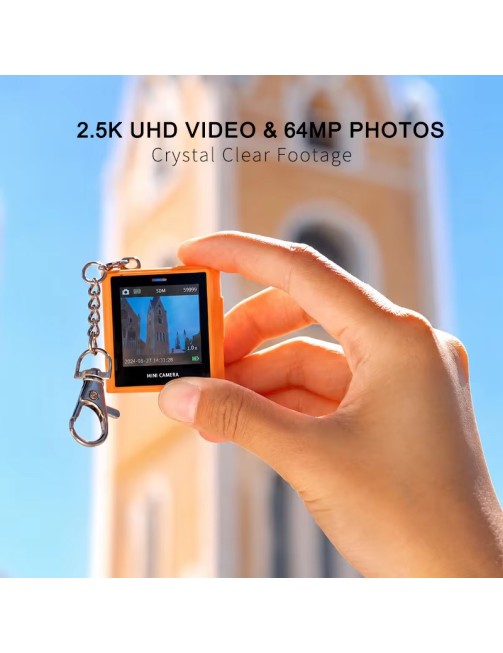 Creative 2.5K Mini Camera 64MP 16x Zoom 1.4-inch Screen Special Effects Video Recorder