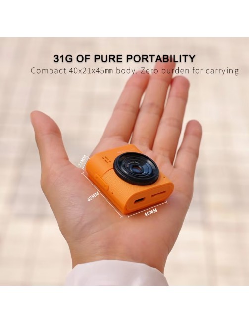 Creative 2.5K Mini Camera 64MP 16x Zoom 1.4-inch Screen Special Effects Video Recorder