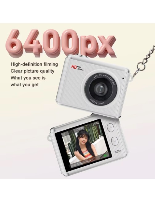 Professional Full HD Mirrorless Mini Camera Video Blog Recorder