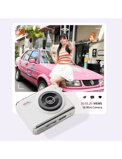 Professional Full HD Mirrorless Mini Camera Video Blog Recorder