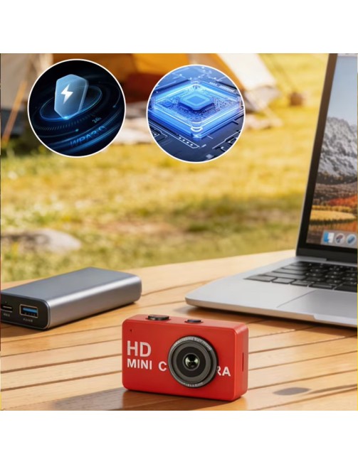 Student Mini Camera 1080P Full HD Recorder Ultra-Light Screen 16X Zoom Compact Pocket Camcorder