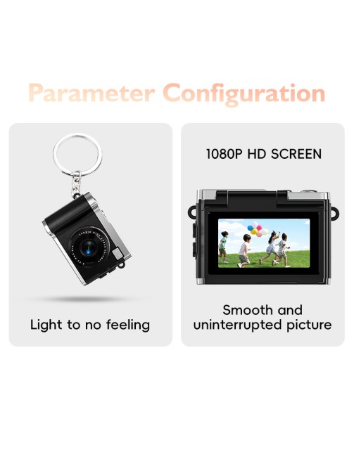 Portable Pocket Mini Thumb Digital Camera 1080P HD Video Photography Sensor Kids Keychain Camera