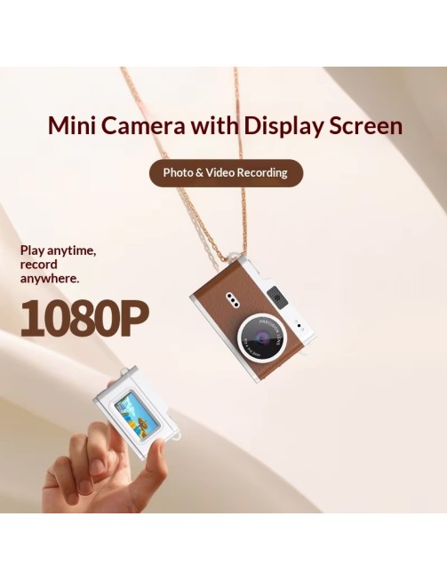 Retro Mini Body Clip 1080p Digital Camera