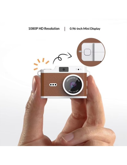 Retro Mini Body Clip 1080p Digital Camera